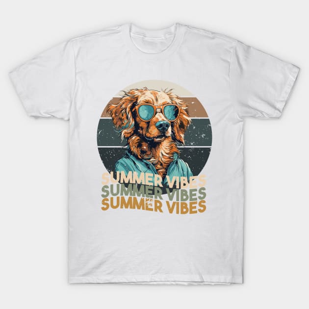 Vintage summer vibes T-Shirt by Yopi